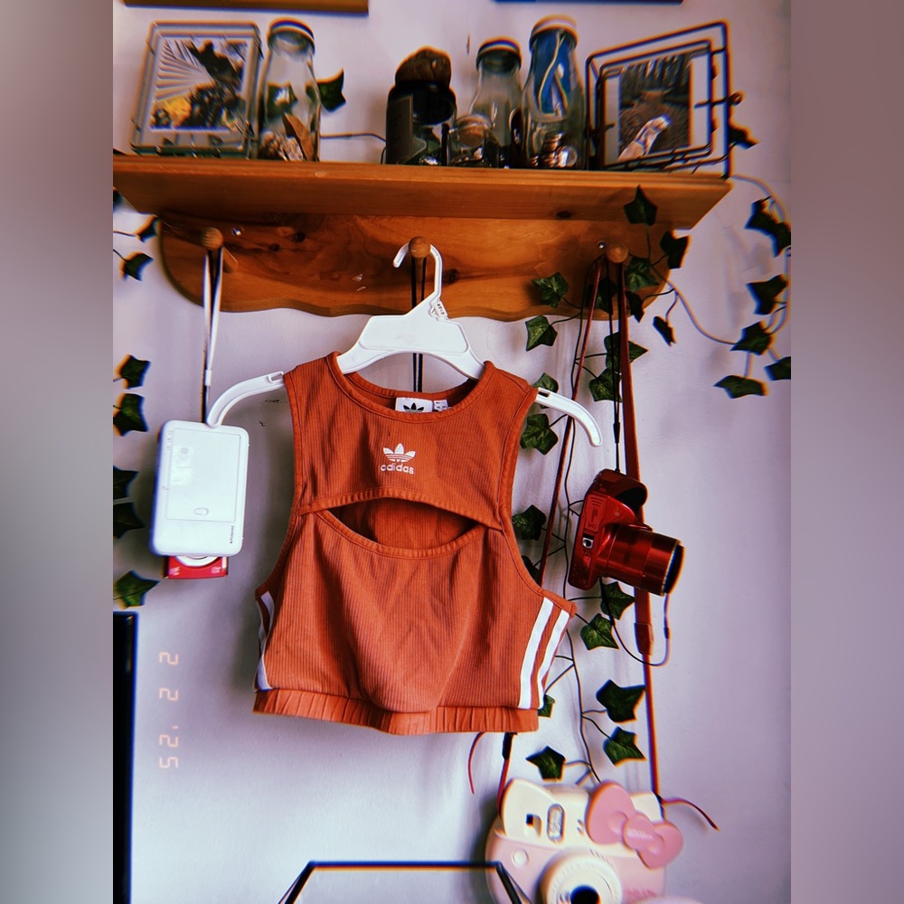 Adidas Kids' Orange Tank Top